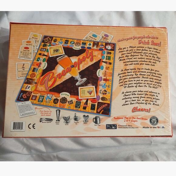 NIB Brewopoly Board Game - Picture 2 of 3